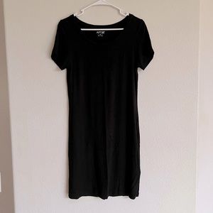 APT 9 Black Short Sleeve Dress